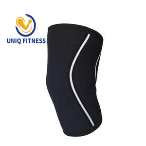 Manchon de genouillère en néoprène de taille de logo personnalisé <span class=keywords><strong>UNIQ</strong></span> genouillères élastiques pour l'haltérophilie et le levage - Product Image 3