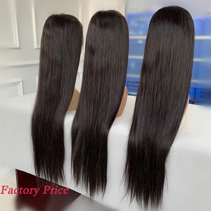 Peluca de Cabello Humano con Frente de Encaje Indio 13x6, Sin Pegamento, HD, Peluca Completa con Frente de Encaje, Cabello Brasileño Liso y Ondulado Profundo para Mujeres Negras - Product Image 5