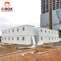 Cbox Complejo de Dormitorios, Alojamiento para Personal con Múltiples Habitaciones, Vivienda para Trabajadores, Casa Contenedor Modular Prefabricada Desmontable