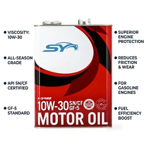 Lubrifiant haute performance SAE 10w30 <span class=keywords><strong>Huile</strong></span> moteur pour Toyota 4 litres Entièrement synthétique <span class=keywords><strong>10w</strong></span> <span class=keywords><strong>30</strong></span> <span class=keywords><strong>Huile</strong></span> moteur pour la protection contre l'usure du moteur - Product Image 4