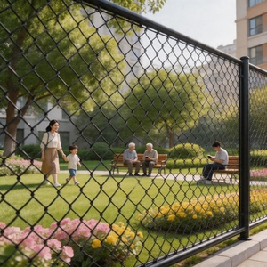 Clôture en <span class=keywords><strong>grillage</strong></span> PVC verte, hauteur 1,0 m, rouleau de 20 m, maille de 45 mm pour clôture de jardin, panneau de clôture en <span class=keywords><strong>grillage</strong></span>, rouleau de fil de clôture - Product Image 5