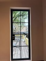 Fábrica con Certificación CE ISO9001, Puerta Francesa Moderna Insonorizada y Resistente a Huracanes, de Doble Vidrio, Aleación de Aluminio y Acero Inoxidable para Sala de Estar