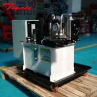 Groupe hydraulique motorisé par servomoteur sur roulettes avec radiateur refroidi par air pour presse d'extrusion d'aluminium