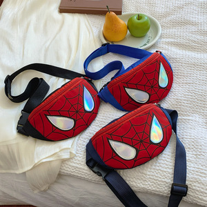 Borsa a Tracolla per Bambini con Motivo Spider-Man, Stile Anime e Cartone Animato, Alla Moda per Ragazzi e Ragazze, Borsa a Tracolla Singola Invernale - Product Image 1