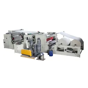 Fabricage Wegwerp Volautomatische C Vouw Handdoek Tissue Papier Maken Machine V Vouw Facial Omzetten Machine Elektrische