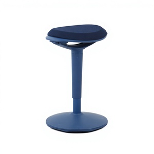 Tabouret de bar moderne en plastique Henglin Moore, chaise de bureau ergonomique à hauteur réglable, confortable pour une utilisation prolongée, pivotante, pour atelier - Product Image 3