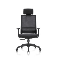 Chaise de bureau ergonomique avec appui-tête et soutien lombaire réglable 135 °   Chaise de bureau inclinable robuste avec réglage de la hauteur
