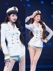 Disfraz <span class=keywords><strong>de</strong></span> Marinero Blanco <span class=keywords><strong>de</strong></span> Jang Wonyoung, Uniforme JK, para Cosplay, Halloween, Venta al Por Mayor, Nueva Moda - Product Image 4