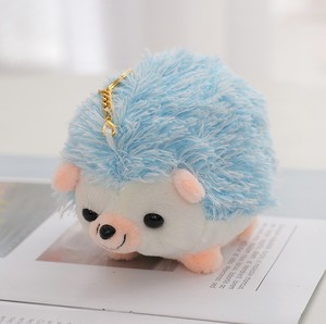 Bán buôn Fluffy sang trọng HEDGEHOG <span class=keywords><strong>Keychain</strong></span> Túi Mặt dây chuyền plushie nhỏ HEDGEHOG Thú nhồi bông Đồ chơi móc khóa - Product Image 3