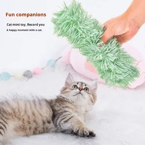 Almohada para gatos respetuosa con el medio ambiente, suministros para mascotas de felpa, juguete de papel de autoservicio interactivo con juguete con sonido de hierba gatera - Product Image 2
