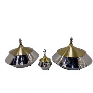 Nuevo calentador de alimentos de lujo de acero inoxidable, tipo chafing dish, para el hogar, restaurantes y hoteles. - Product Image 3