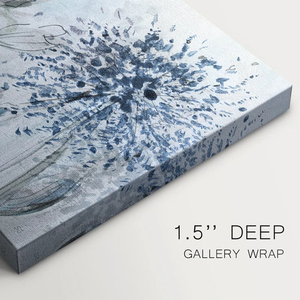 Latitude Run Field of Blue Gallery, toile encadrée prête à accrocher, <span class=keywords><strong>peinture</strong></span> <span class=keywords><strong>abstraite</strong></span>, grande impression sur toile pour salon - Product Image 4