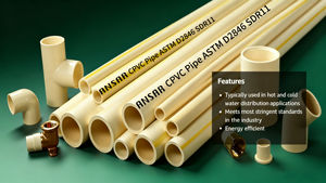 Conexo SADC Región Venta caliente CPVC ASTM D2846 TUBO para AGUA CALIENTE Y FRÍA CTS TUBO DE COBRE TAMAÑO SDR13.5 CERTIFICADO ROHS DE 1 PULGADA - Product Image 3