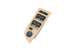 Interruptor maestro de ventanilla eléctrica para coche, dispositivo con panel de color crema alto matc, para <span class=keywords><strong>BMW</strong></span> <span class=keywords><strong>E90</strong></span>, 325i, 320i, 335i, 318i, 61319217331, nuevo - Product Image 2