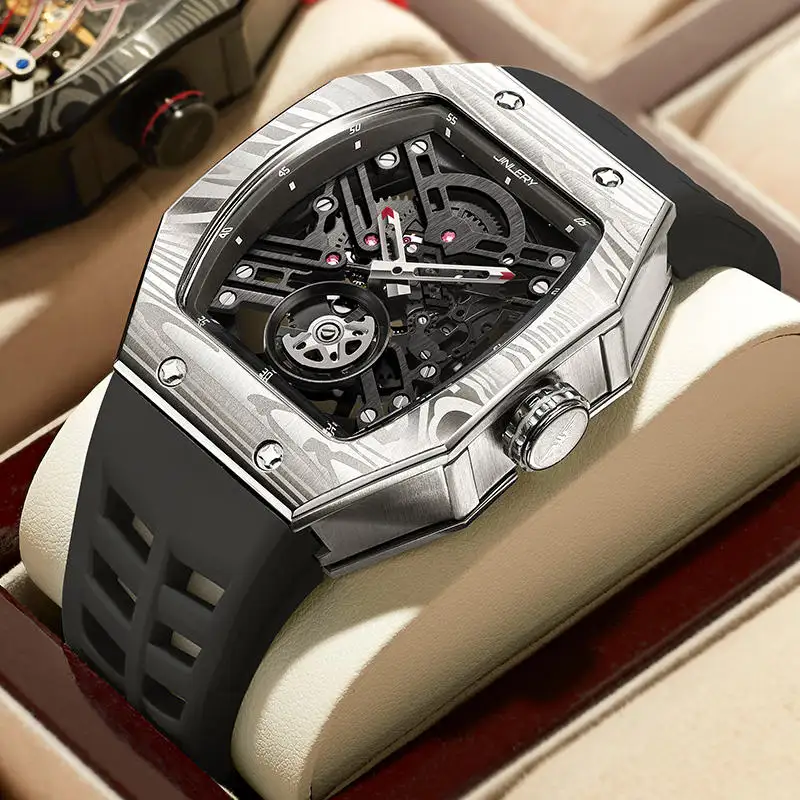 Best new selling Mechanical watch custom logo brand your own wrist watch stainless steel luxury Mechanical watch
