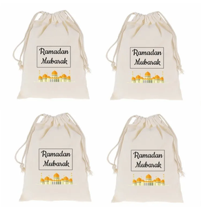 Vải EID mubarak Túi Quà Tặng trẻ em trẻ em gia đình người bạn hàng xóm EID al-fitr hồi giáo ramadan kareem túi kẹo - Product Image 2