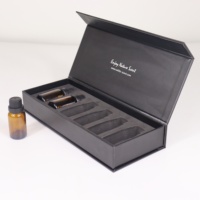 Caja de Embalaje de Lujo para Aceites Esenciales con Diseño Personalizado, Caja de Regalo para Muestras de Perfume, Caja de Cartón para Muestras de Perfume y Cosméticos