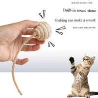 Jouets de luxe pour chats en laine naturelle, petites balles remplies de catnip, en sac OPP, écologiques, pour interaction dentaire, utilisation intérieure et extérieure, jouet très demandé