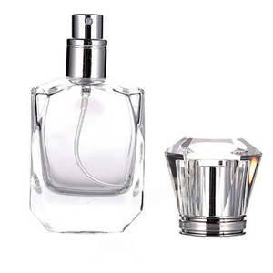 Flacon de parfum en verre cristal de 30 ml, flacon vaporisateur, flacon cosmétique, sous-flacon - Product Image 2