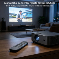 Control Remoto por Voz Ble con Teclas Ergonómicas Codificadas por Colores, Control Remoto de Repuesto para TV LED Inteligente 4K OLED UHD, Control Remoto de Aleación de Aluminio