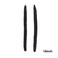 Orient Natural Extensions de vrais cheveux humains faits à la main Afro Kinky Bulk Wick Locs peuvent être blanchis
