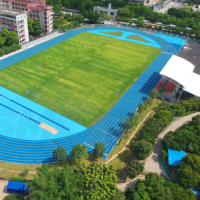 ASHER AR-FPU01 WA Piste de course synthétique standard de 400 m, 8 voies, 13 mm d'épaisseur, avec services d'installation