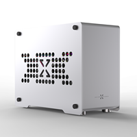 Mini tour de PC pour ordinateur gamer, boîtier en alliage d'aluminium B1, très petit, tour de PC pour jeux et usage domestique, DIY, bricolage