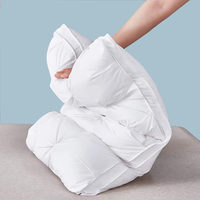 Oreiller de soutien du cou en tissu de coton confortable de qualité supérieure, nouveau design, pour dormir, oreiller de lit moelleux pour hôtel, 50x70cm