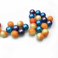 Balles de paintball multicolores de qualité tournoi 0,68''
