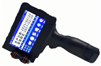 Impresora Portátil de Mano con Pantalla Táctil Inteligente para Códigos QR, Impresora de Fecha con Tinta de Secado Rápido, Impresora de Tubos Flexibles con Tinta Ecológica para Ropa y Tarjetas