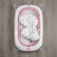 Ensemble baignoire et douche pliable pour bébé, durable, en silicone, pour la maison