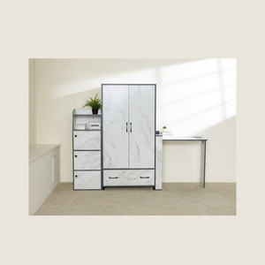 Armoires de chambre à coucher modernes de haute qualité meubles de maison pour exportation de gros meilleure vente panneau de particules - Product Image 1