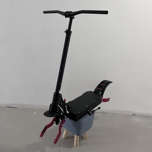 Repuestos de Marco de Scooter Eléctrico de Aleación de Aluminio con Absorción de Impactos, Cuerpo Plegable para Scooters de 10/11 Pulgadas - Product Image 4