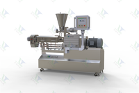 Nouvelle machine extrudeuse alimentaire automatique à écran tactile en acier inoxydable de qualité alimentaire pour la production de corn puffs à l'échelle de laboratoire