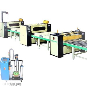 MDF cán dòng máy HPL cán Máy MDF Pur nóng chảy keo Máy cán - Product Image 3