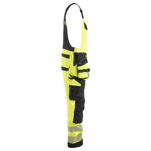 BLAKLADER - 262616483399C60 Salopette à bretelles haute visibilité extensible dans les 4 sens Jaune haute visibilité/Noir-EAN 7330509930212 HI-VIS WORKWEAR - Product Image 3