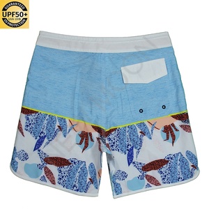 Custom Wholesale Side Panel Pattern Fabric Lightweight Four Way Stretch Panel Shorts Beach Shorts <b>Men</b> Swim <b>Trunks</b> Shorts - Product Image 4