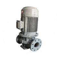 Pompa Sirkulasi Booster Sentrifugal Pipa Vertikal Pasokan Air Boiler Industri Bertingkat Tinggi OEM Dapat Disesuaikan Kromium Tinggi