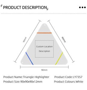 Biểu Tượng Tùy Chỉnh Có Sẵn Lỏng Lẻo-Đóng Gói Nhựa Đánh Dấu Bút Quảng Cáo Khuyến Mãi <span class=keywords><strong>Highlighter</strong></span> Bút Với Thiết Kế Độc Đáo - Product Image 5