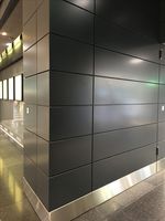 Panneau composite en aluminium Alucobond de conception moderne 1500*3000mm, finition extérieure PVDF, près de chez moi