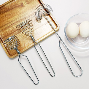 Utensilio de Cocina, Batidor de Huevos de Acero Inoxidable, Batidor Manual para Crema, Mantequilla y Pasteles, Herramienta para Hornear, Batidor de Huevos - Product Image 1