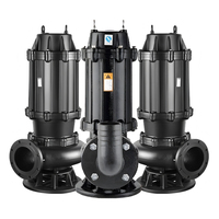 Pompe à eaux usées WQ/JYWQ, pompe à eaux usées sans obstruction, pompe submersible à haute levée pour la collecte des boues