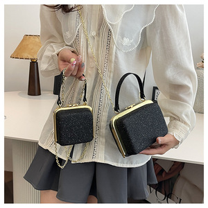 Nuovo arrivo 2024 primavera estate piccole <span class=keywords><strong>pochette</strong></span> da <span class=keywords><strong>donna</strong></span> con dimensioni più grandi e più piccole, le borse quadrate non vendono separatamente come set - Product Image 6