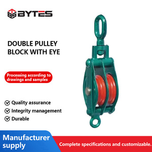 Byte đôi pully <span class=keywords><strong>snatch</strong></span> khối với mắt phần cứng gian lận Bộ phận đóng gói trong hộp carton - Product Image 2