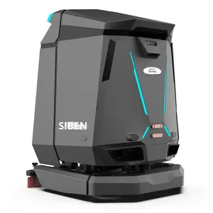 Robot de nettoyage de sol industriel <span class=keywords><strong>Sibon</strong></span> Leishen, brûlage/thermique, 1500W, atelier d'usine, entrepôt, lavage, aspiration intégrée - Product Image 1