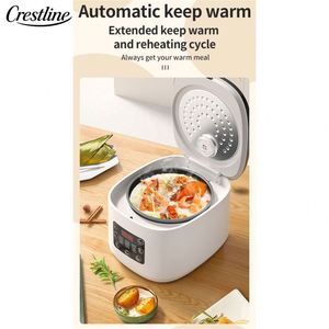 Olla Arrocera Inteligente Digital Multifuncional de 5L, Cuadrada, para Sopa, Curry, Placa Caliente, Económica, Multifunción, de Plástico - Product Image 3