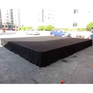 Escenario portátil ligero y modular de aluminio para fiestas - Product Image 4
