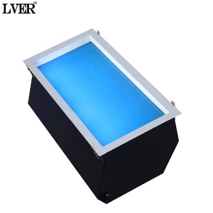 Plafonnier LED intelligent Qingkongdeng Xiaoai Tuya de troisième génération pour <span class=keywords><strong>cuisine</strong></span> et salle de bain, en aluminium et PMMA, simulation de lumière naturelle, garantie 3 ans - Product Image 1
