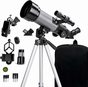 Secozoom <b>Reflector</b> <b>Telescope</b> Astronomical Professional 70x400mm Handheld Spyglass <b>Telescope</b> - Product Image 1
