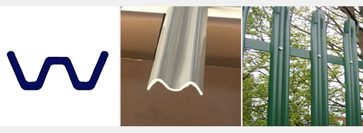 latest company news about UK market W pale galvanized steel palisade fence prices  0